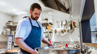 Meet the team. Head Chef, Adam.