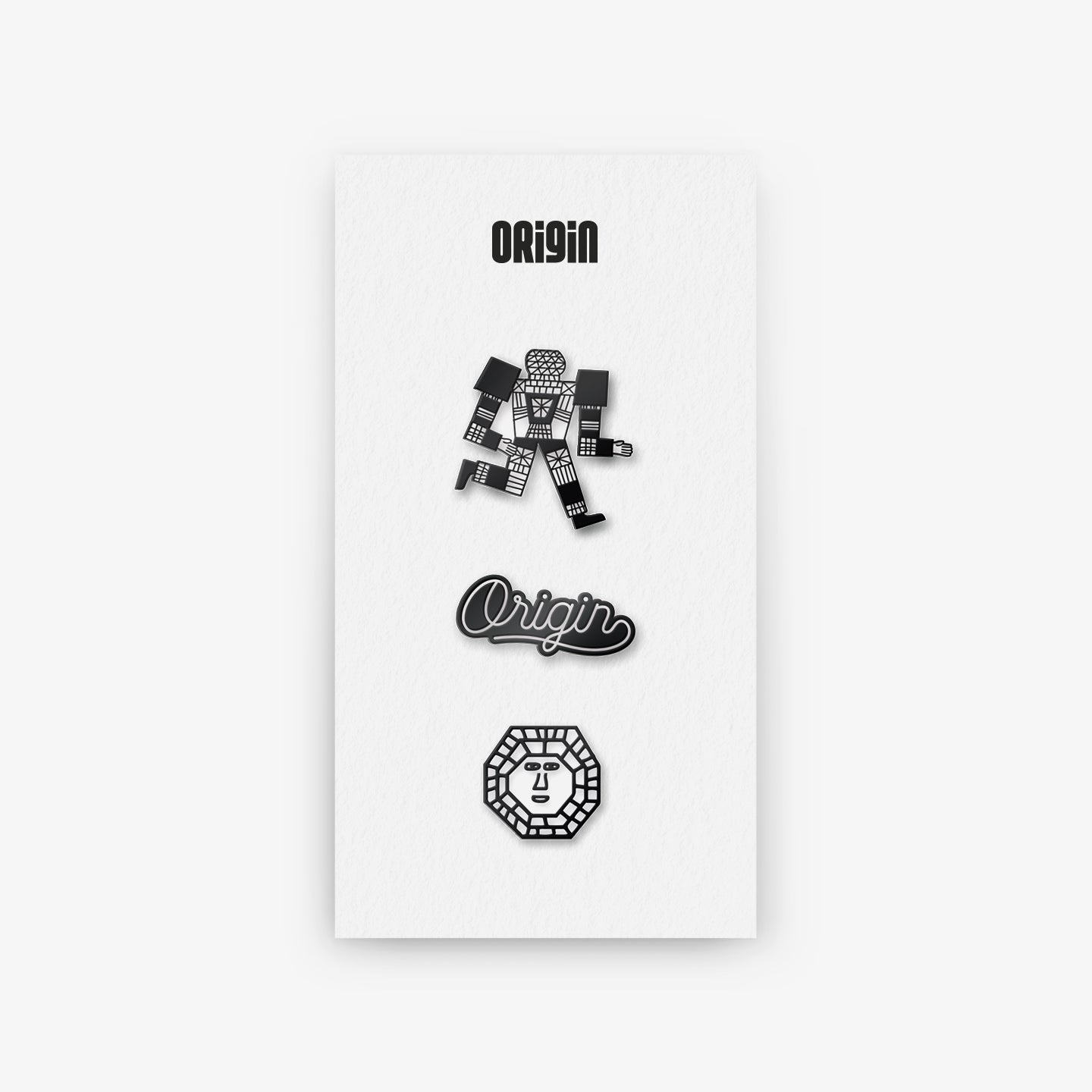 Enamel Pin Badge Trio
