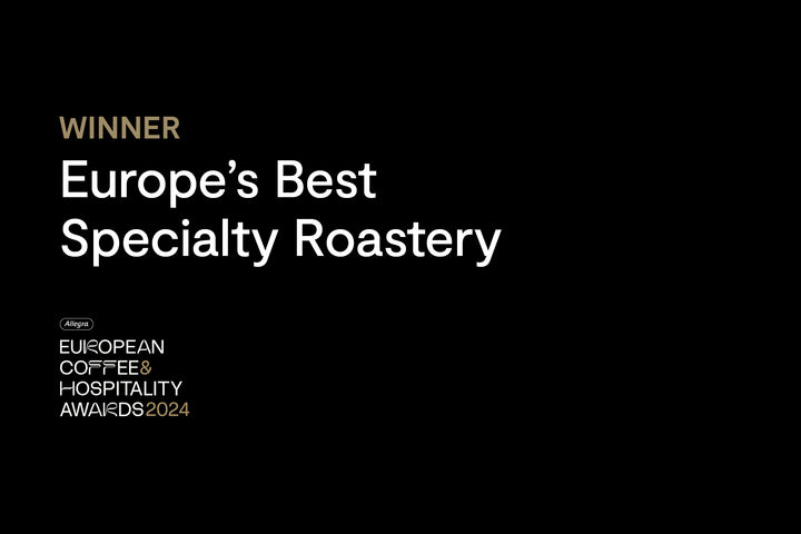 2x Winner of Europe's Best Speciality Coffee Roaster