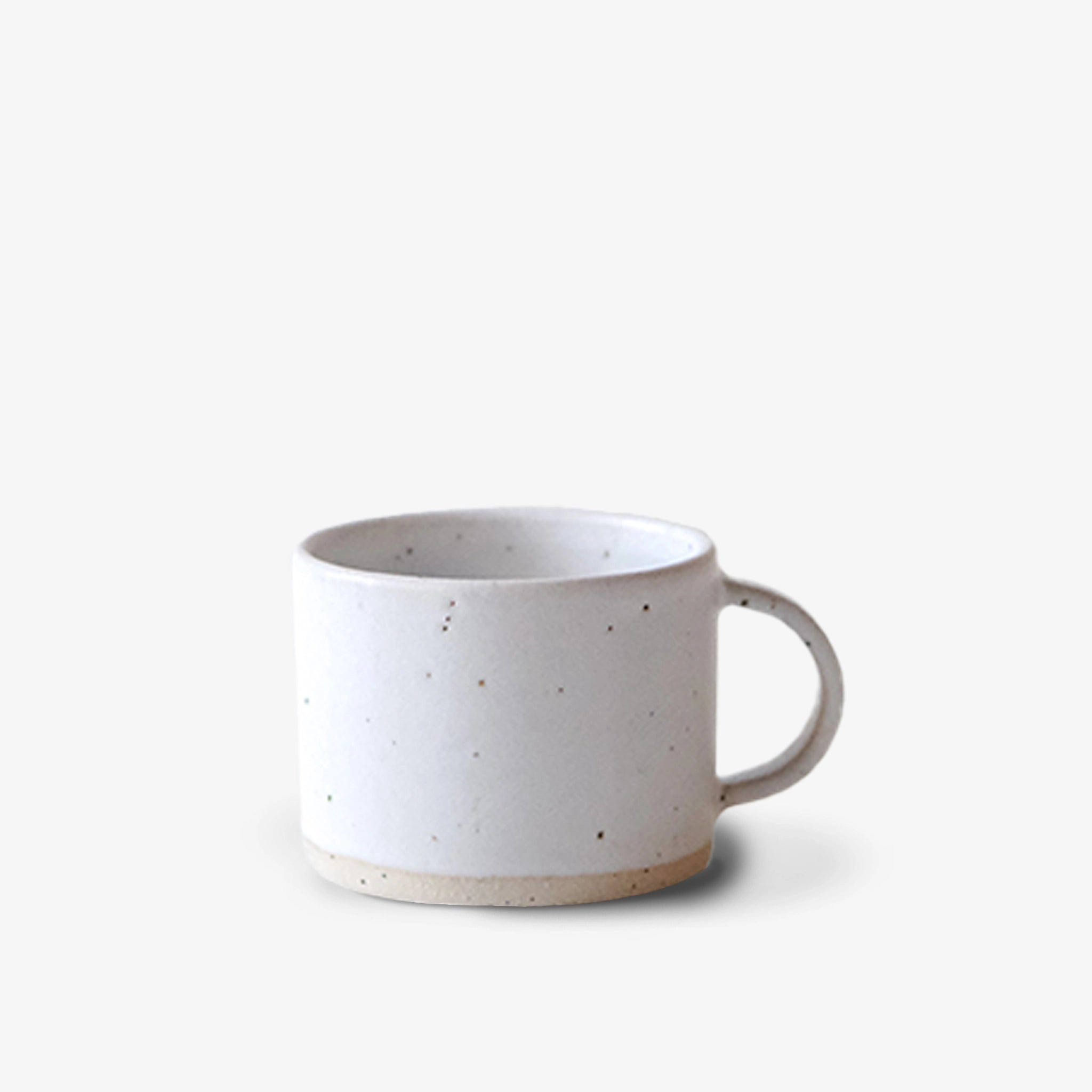 Dor & Tan - Short Mug (Matte White & Speckled)