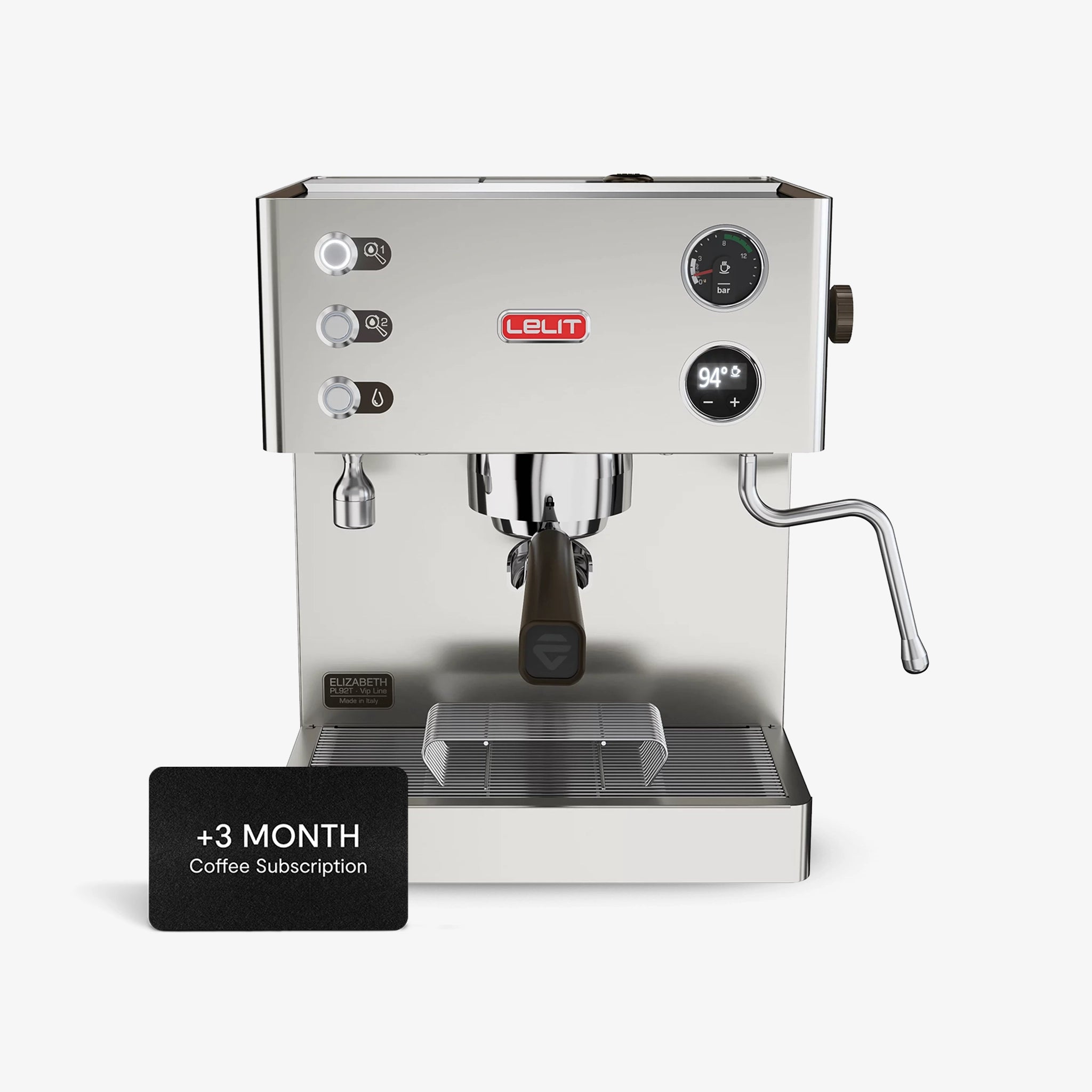 Lelit Elizabeth - Steel | Home Espresso Machine | Origin Coffee Lelit Elizabeth - Steel | Home Espresso Machine | Origin Coffee