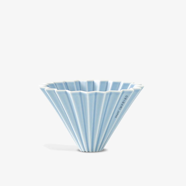 Origami Ceramic Dripper - Matte Blue