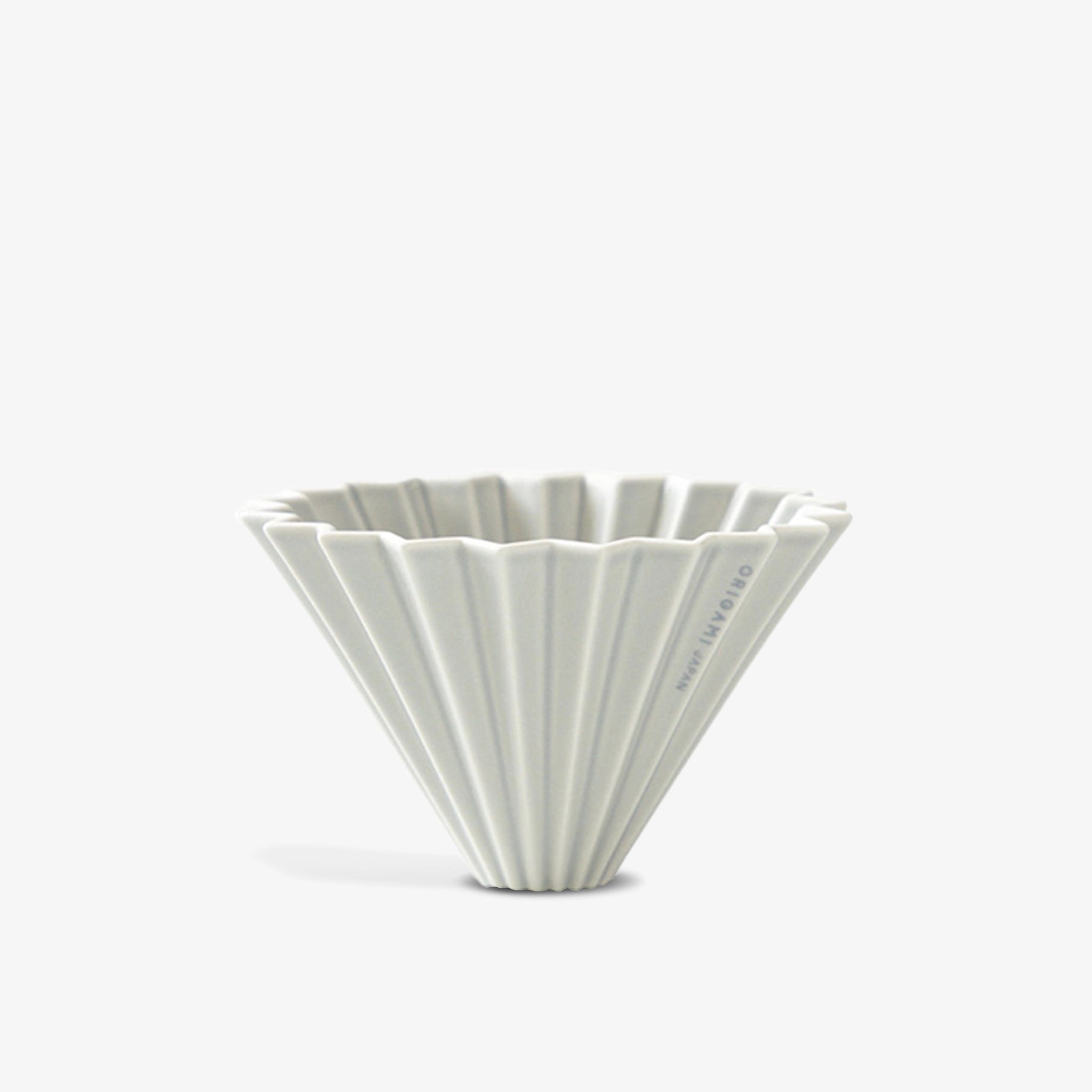Origami Ceramic Dripper - Matte Grey