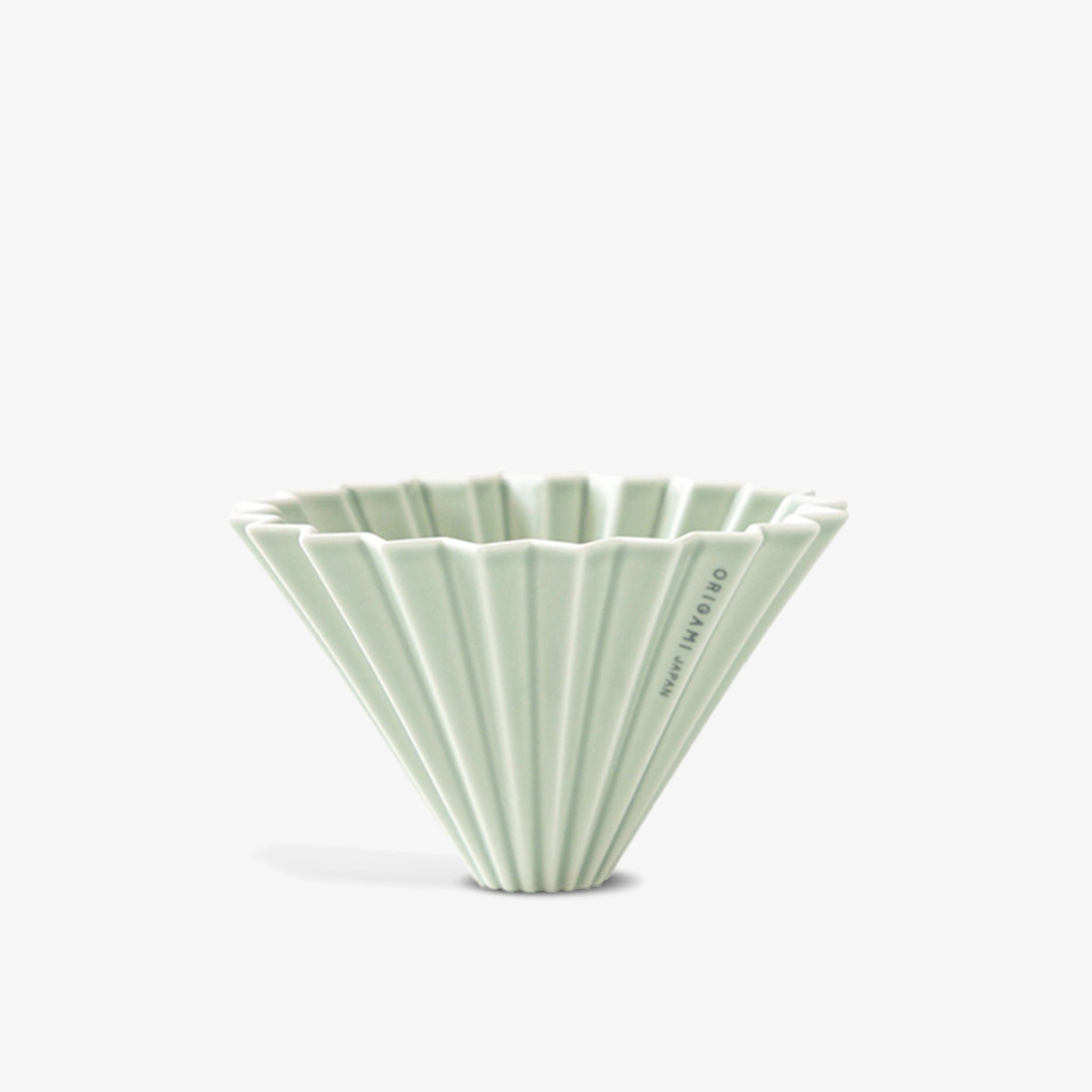 Origami Ceramic Dripper - Matte Green