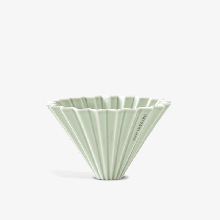 Origami Ceramic Dripper - Matte Green