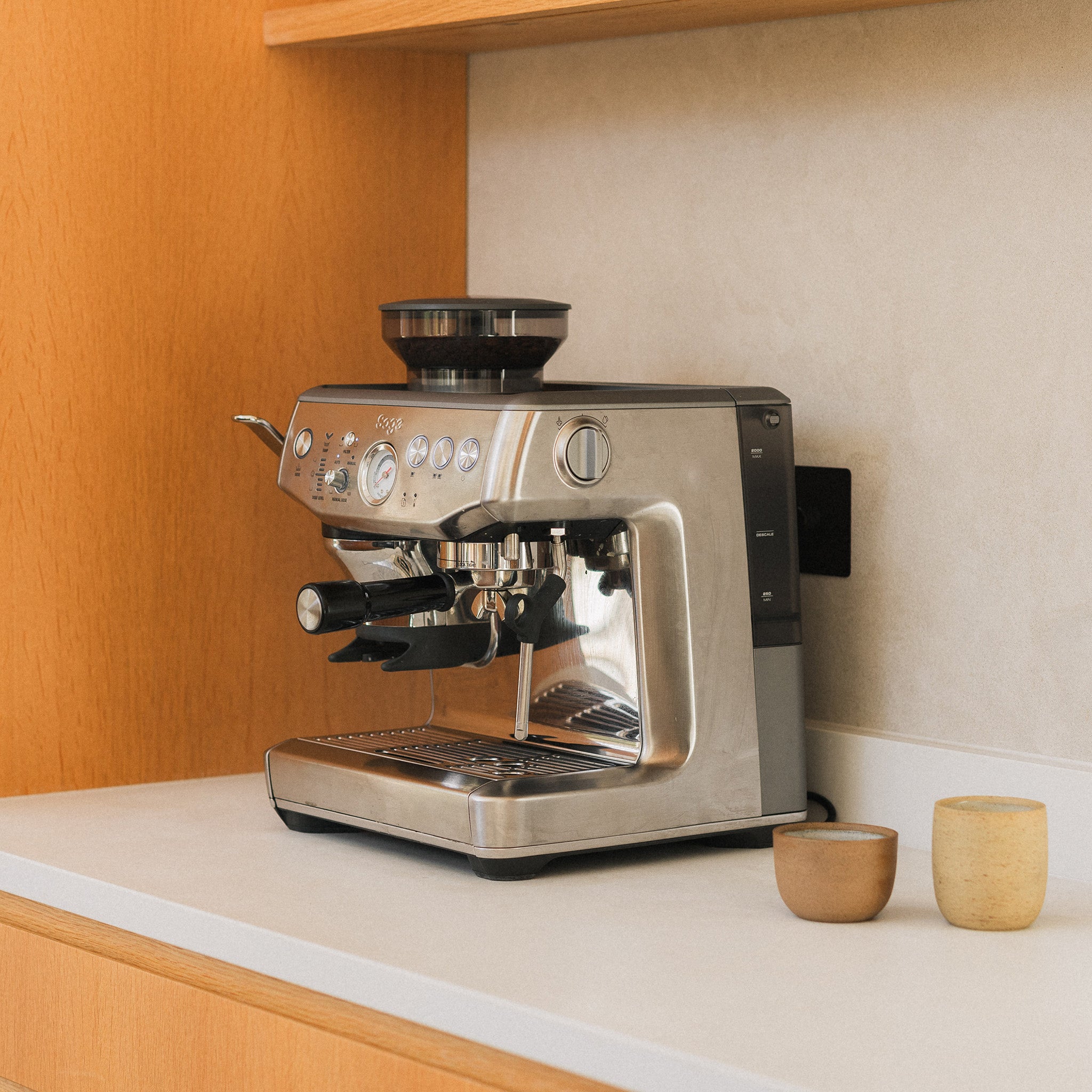 Sage Barista Express Impress - Steel