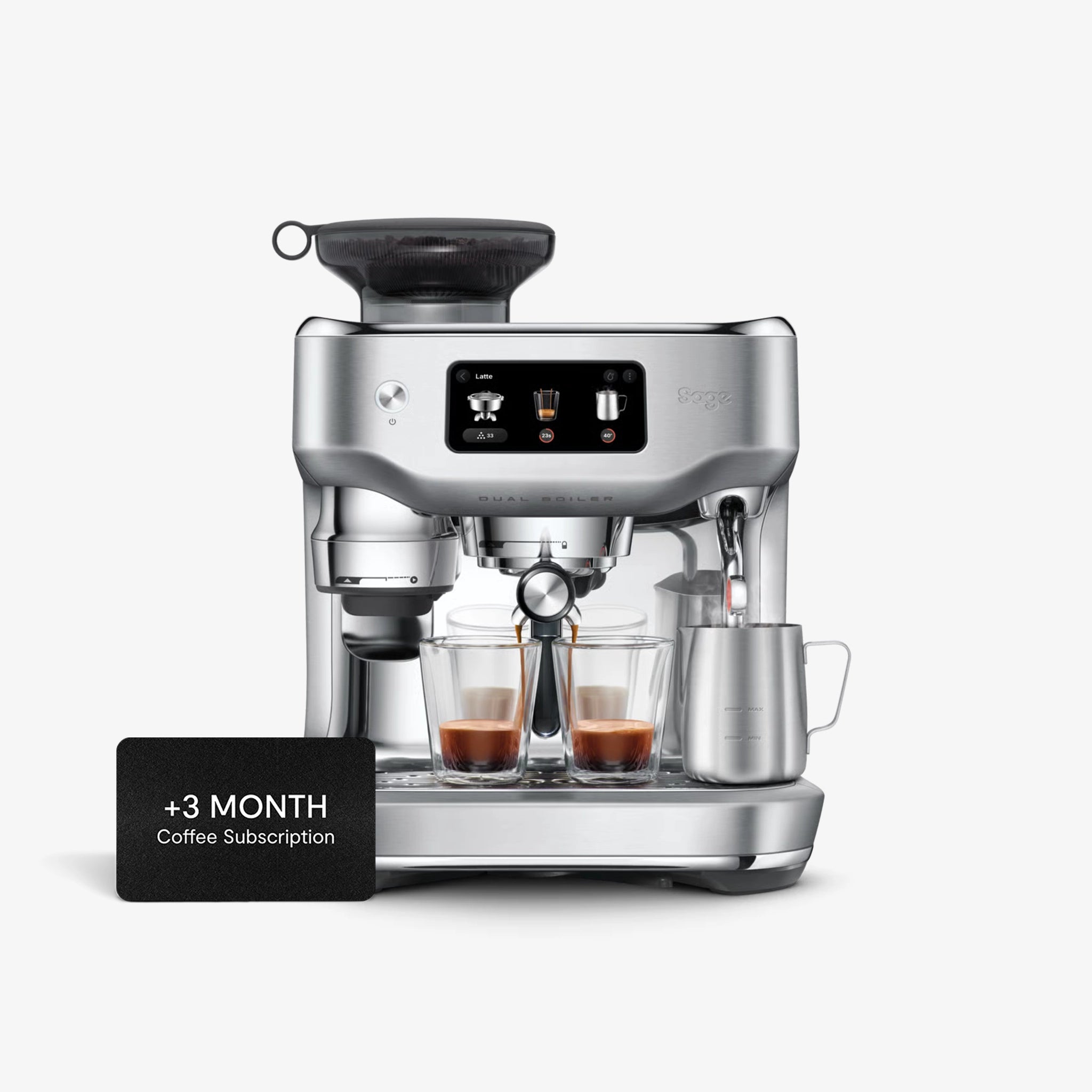 Sage Oracle Dual Boiler - Steel