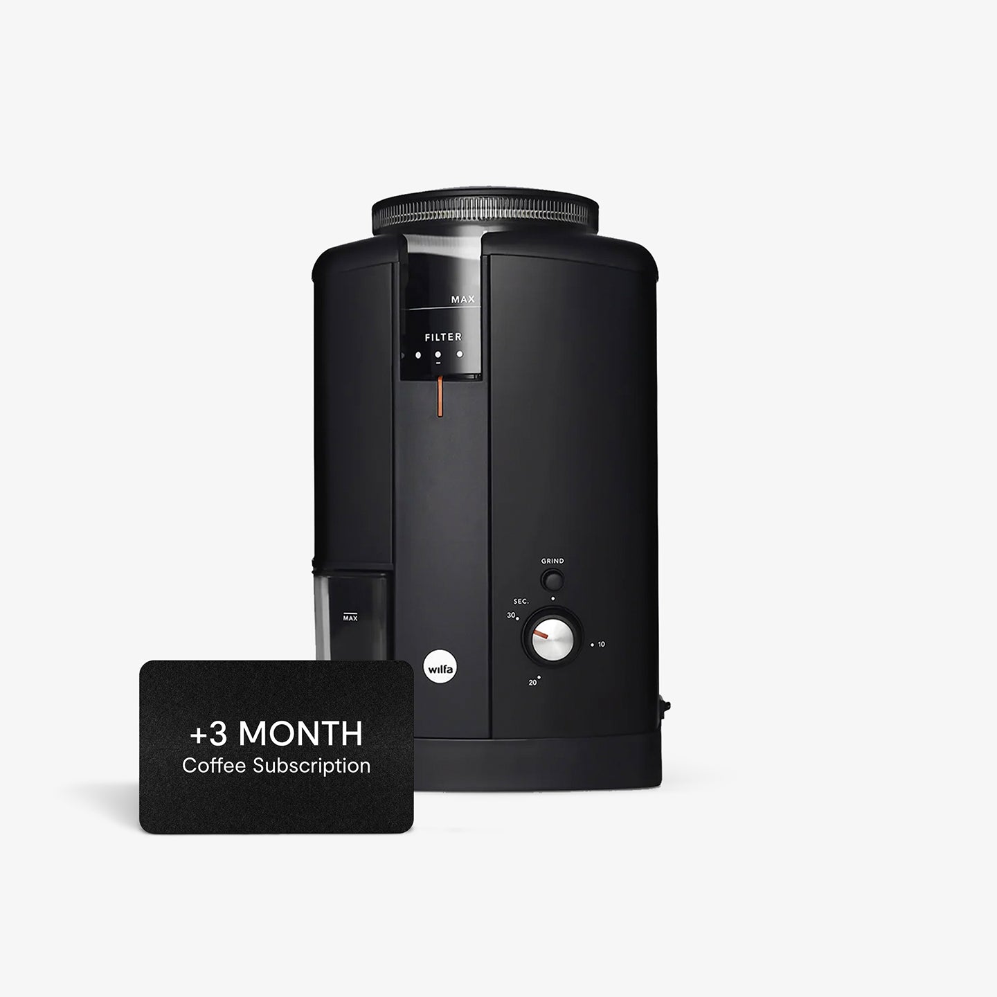 Svart Aroma Grinder