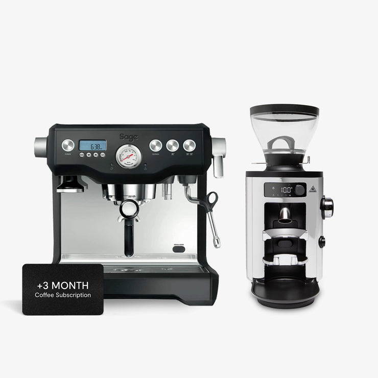 Sage Dual Boiler & Mahlkonig X54 Bundle - Black