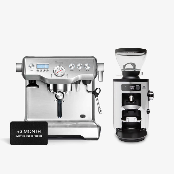 Sage Dual Boiler & Mahlkonig X54 Bundle - Steel