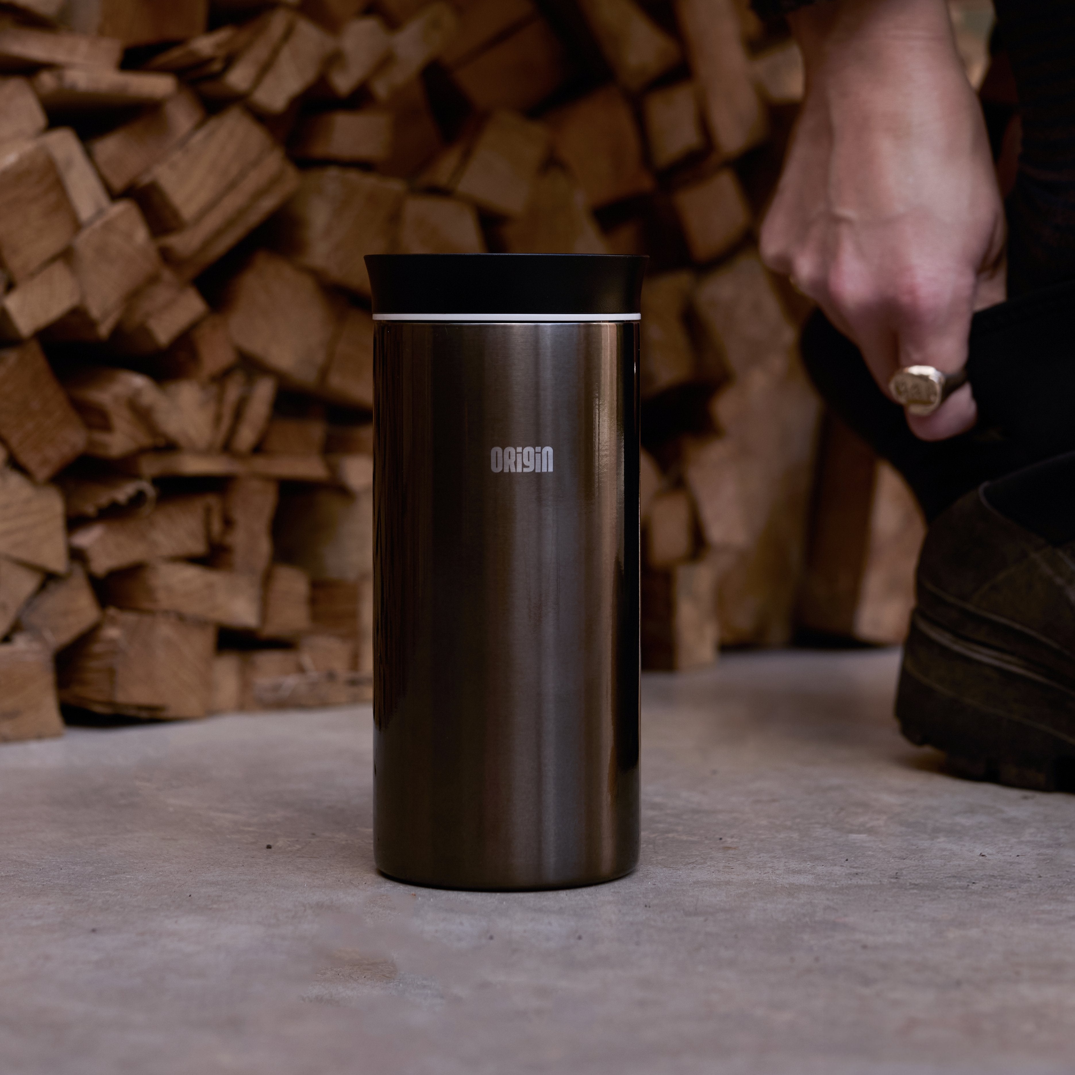 Snow Peak x Origin Kanpai Bottle 350